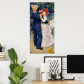 Pierre A Renoir | Dansen in het land Poster (Thuiskantoor)