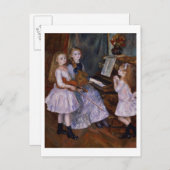 Pierre A Renoir | Daughters of Catulle Mendes Briefkaart (Voorkant / Achterkant)
