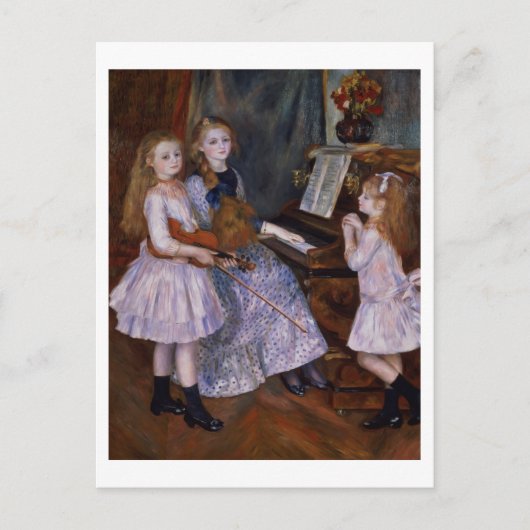 Pierre A Renoir | Daughters of Catulle Mendes Briefkaart (Voorkant)