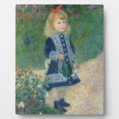 Pierre A Renoir | Een meisje met een drinkwatervoo Fotoplaat (Voorkant)