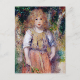 Pierre A Renoir   Gypsy Girl Briefkaart