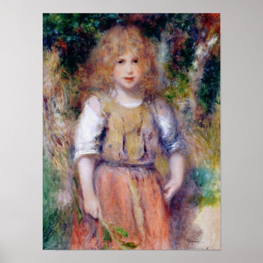 Pierre A Renoir | Gypsy Girl Poster (Voorkant)