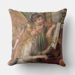 Pierre A Renoir   Jonge meisjes in de Piano Kussen