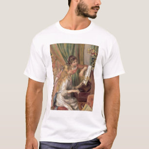Pierre A Renoir   Jonge meisjes in de Piano T-shirt