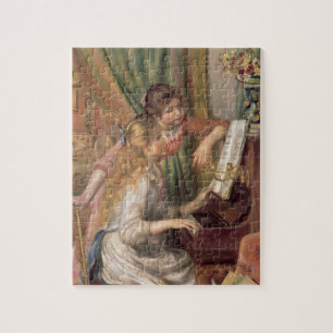 Pierre A Renoir Jonge meisjes in Piano Legpuzzel