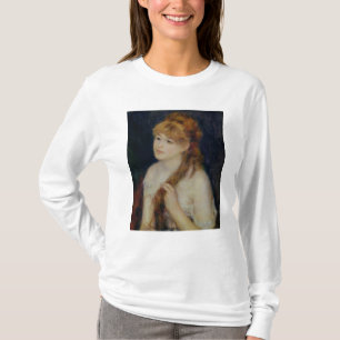 Pierre A Renoir Jonge vrouw die haar haar haar h T-shirt