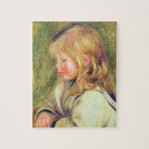 Pierre A Renoir Kind in een witte Shirt Legpuzzel