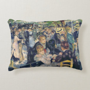 Pierre A Renoir Kol bij de Moulin de la Galette Decoratief Kussen