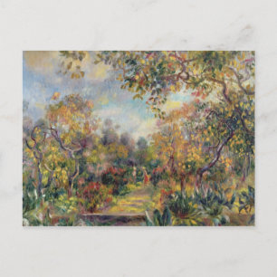 Pierre A Renoir Landschap in Beaulieu Briefkaart