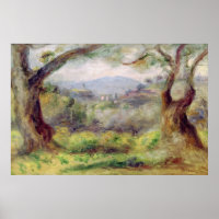 Pierre A Renoir | Landschap in Les Collettes