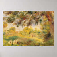 Pierre A Renoir | Landschap van het voorjaar