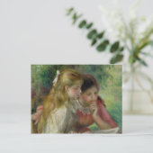 Pierre A Renoir | Lezing Briefkaart (Staand voorkant)