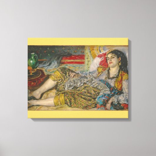 Pierre A Renoir | Olympia Canvas Afdruk (Voorkant)