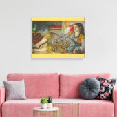 Pierre A Renoir | Olympia Canvas Afdruk (Insitu (Woonkamer))