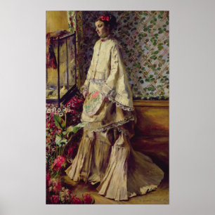 Pierre A Renoir Portret Rapha Poster
