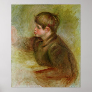 Pierre A Renoir Portret van Coco Poster