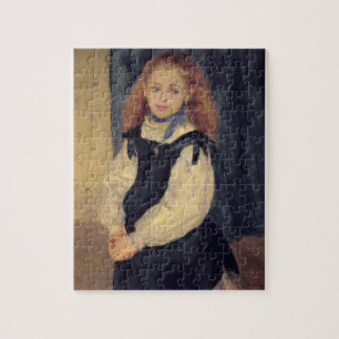Pierre A Renoir Portret van Mademoiselle Legrand Legpuzzel