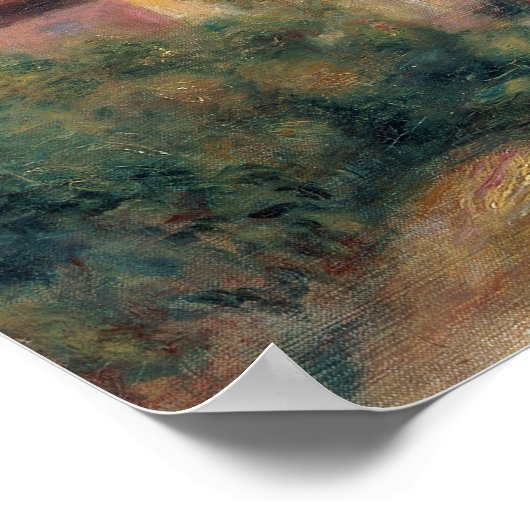 Pierre A Renoir | Renoir's house te Essoyes Poster (Hoek)