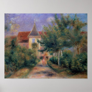 Pierre A Renoir Renoir's house te Essoyes Poster