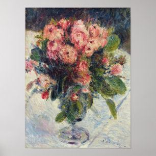 Pierre A Renoir Rozen Poster