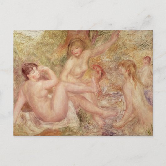 Pierre A Renoir | Studie naar de grote baders Briefkaart (Voorkant)