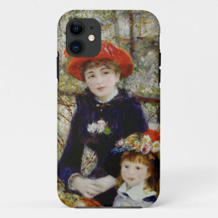 Pierre A Renoir Twee zussen, of op het terras iPhone 11 Hoesje