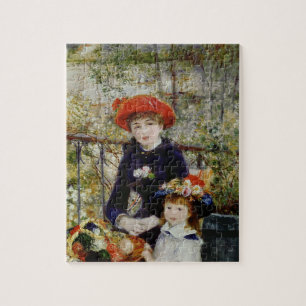 Pierre A Renoir   Twee zussen, of op het terras Legpuzzel
