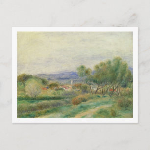 Pierre A Renoir   Uitzicht La Seyne, Provence Briefkaart