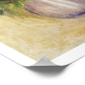 Pierre A Renoir | Vase van bloemen Poster (Hoek)