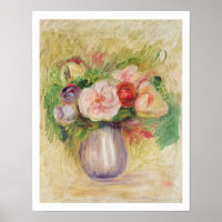 Pierre A Renoir | Vase van bloemen