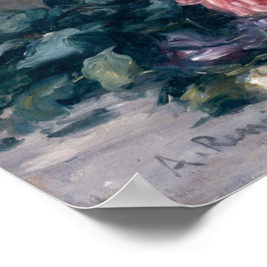 Pierre A Renoir | Verloop van de Rozen Poster (Hoek)