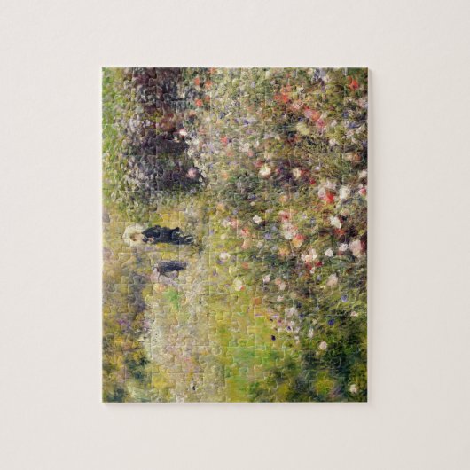Pierre A Renoir | zomerlandschap Legpuzzel (Verticaal)