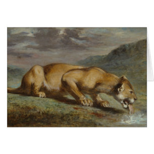 Pierre Andrieu - Lionne blessée