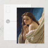 Pierre Auguste Cot Young Woman CC0268 Carte postal (Devant / Derrière)