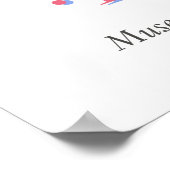 Pierre Auguste Portrait Jeane Samary Art Exhibit Poster (Hoek)