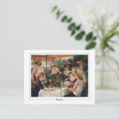 Pierre-Auguste Renoir #13 - Carte postale Art (Debout devant)