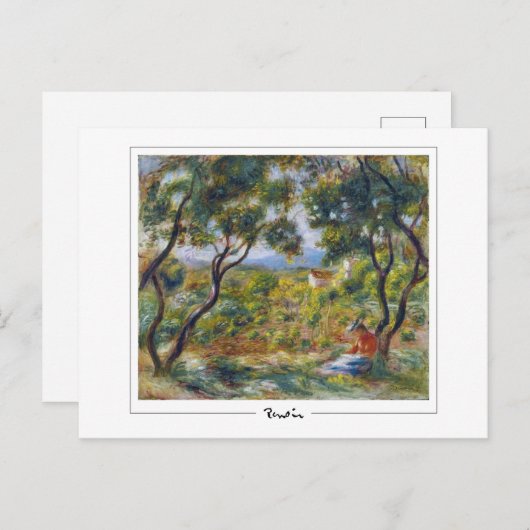 Pierre-Auguste Renoir #186 - Carte postale d'art (Devant / Derrière)