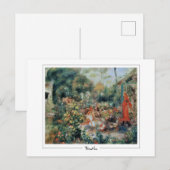 Pierre-Auguste Renoir #283 - Carte postale d'art f (Devant / Derrière)