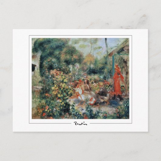 Pierre-Auguste Renoir #283 - Carte postale d'art f (Devant)