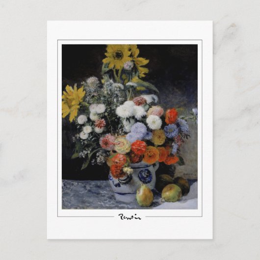 Pierre-Auguste Renoir #2-2 - Kunstmatig Briefkaart (Voorkant)