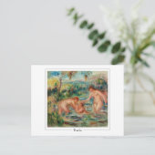 Pierre-Auguste Renoir #332 - Carte postale d'art f (Debout devant)