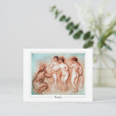 Pierre-Auguste Renoir #445-3 - Carte postale d'art (Debout devant)