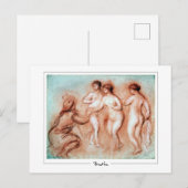 Pierre-Auguste Renoir #445-3 - Carte postale d'art (Devant / Derrière)