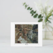 Pierre-Auguste Renoir #570-3 - Carte postale Art (Debout devant)