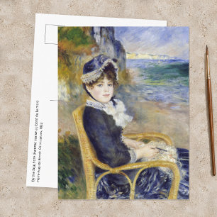Pierre-Auguste Renoir - Aan de kust Briefkaart