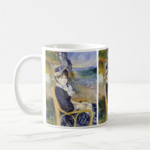 Pierre-Auguste Renoir - Aan de kust Koffiemok
