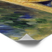 Pierre-Auguste Renoir - Aan de zeekant Poster (Hoek)