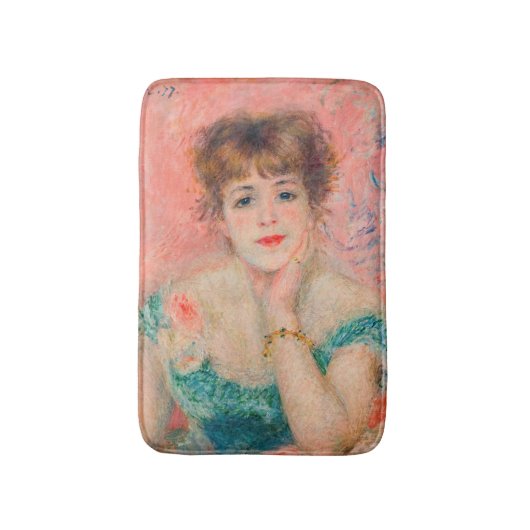 Pierre-Auguste Renoir - Actress Jeanne Samary Badmat (Voorkant Verticaal)