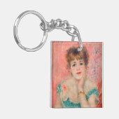 Pierre-Auguste Renoir - Actress Jeanne Samary Sleutelhanger (Voorkant Links)
