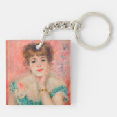 Pierre-Auguste Renoir - Actress Jeanne Samary Sleutelhanger (Achterkant)